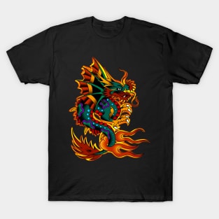 Flaming Dragon T-Shirt